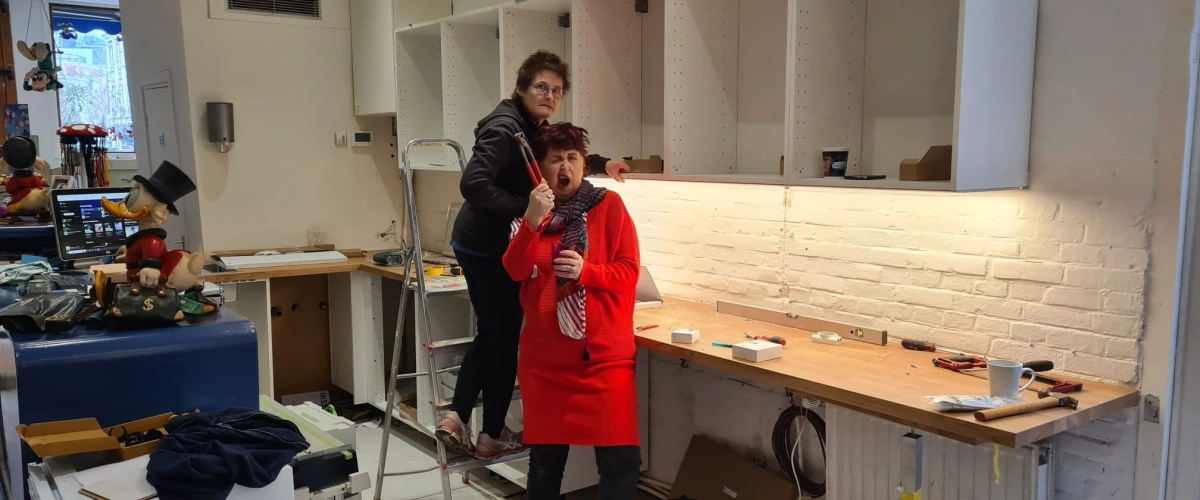 VANDAAG ALLEEN SPOEDJES IVM VERBOUWING