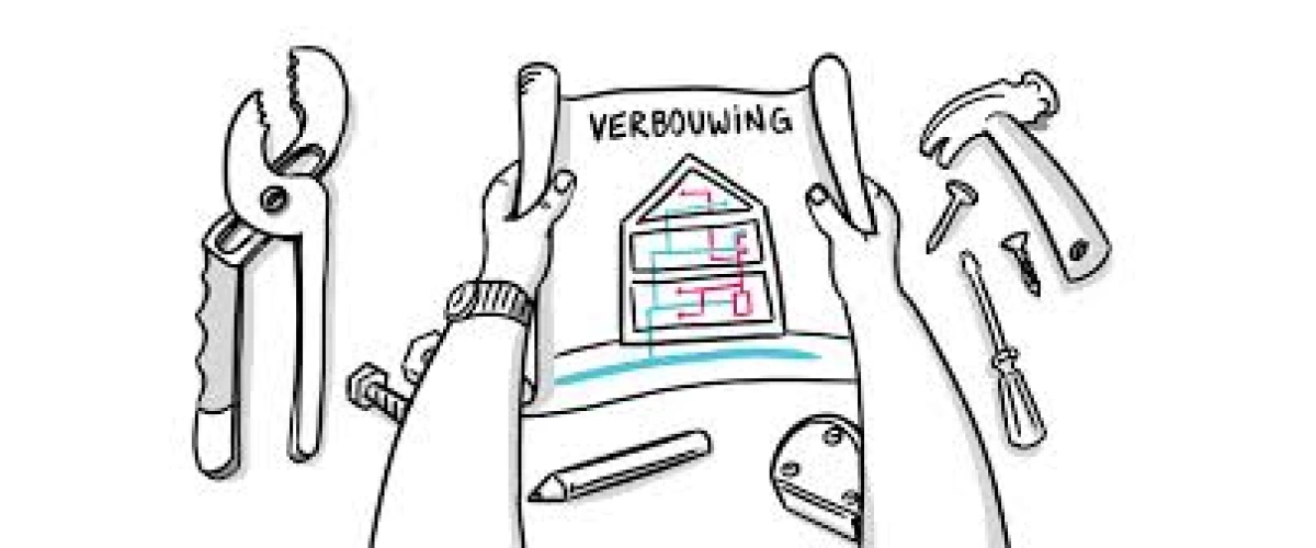 Winkel geopend tijdens verbouwing